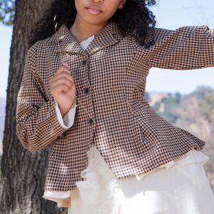 Fawn Wool Tweed Jacket